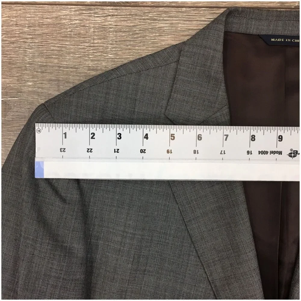 BANANA‎ REPUBLIC Mens Blazer Sport Coat Casual Jacket Size 44R Modern Wool Suit